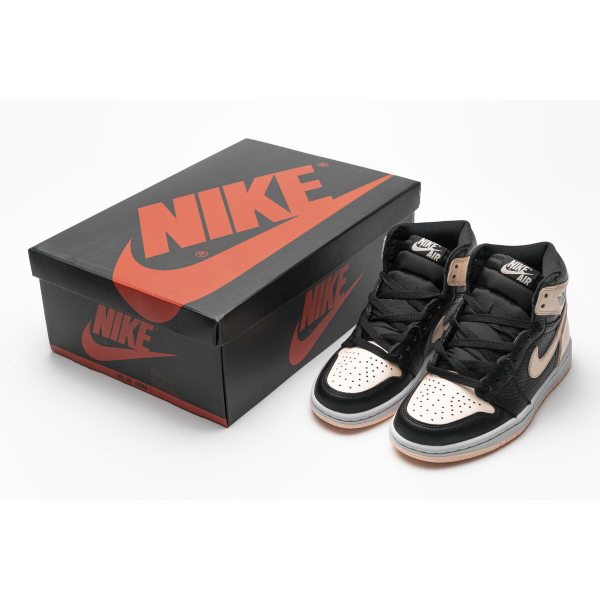 Fake Air Jordan 1 Retro High Black Crimson Tint 555088-081