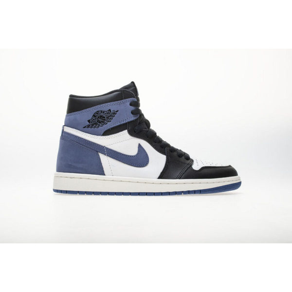 Fake Air Jordan 1 Retro High Blue Moon 555088-115