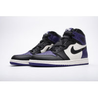 Fake Air Jordan 1 Retro High Court Purple   555088-501