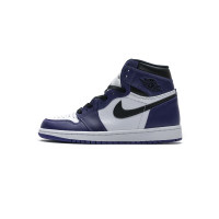 Fake Air Jordan 1 Retro High Court Purple White (2020)  555088-500