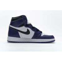 Fake Air Jordan 1 Retro High Court Purple White (2020)  555088-500