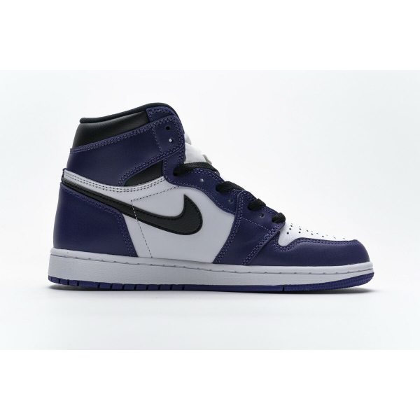 Fake Air Jordan 1 Retro High Court Purple White (2020)  555088-500