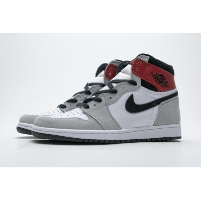 Fake Air Jordan 1 Retro High Light Smoke Grey  555088-126 