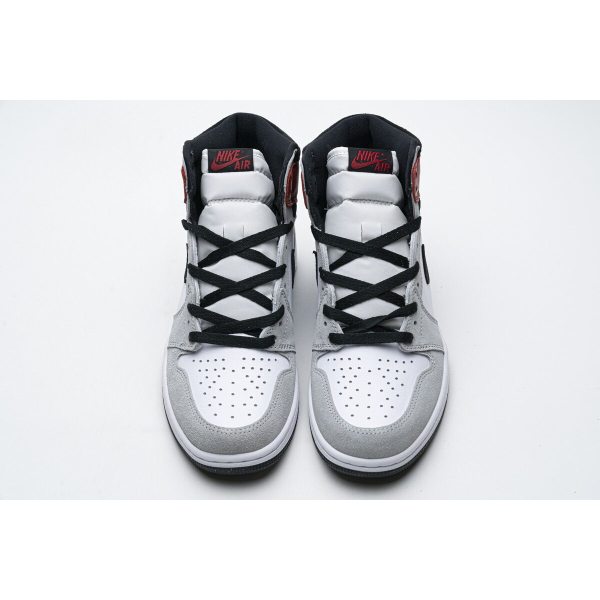 Fake Air Jordan 1 Retro High Light Smoke Grey  555088-126 