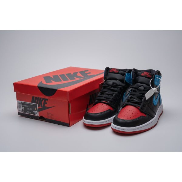 Fake Air Jordan 1 Retro High NC to Chi Leather (W)  CD0461-046