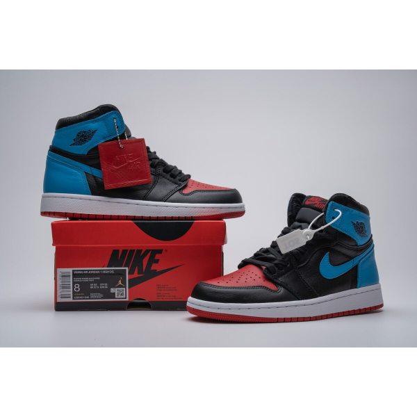 Fake Air Jordan 1 Retro High NC to Chi Leather (W)  CD0461-046