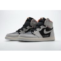 Fake Air Jordan 1 Retro High Neutral Grey Hyper Crimson 555088-018