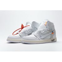 Fake Air Jordan 1 Retro High Off-White White AQ0818-100