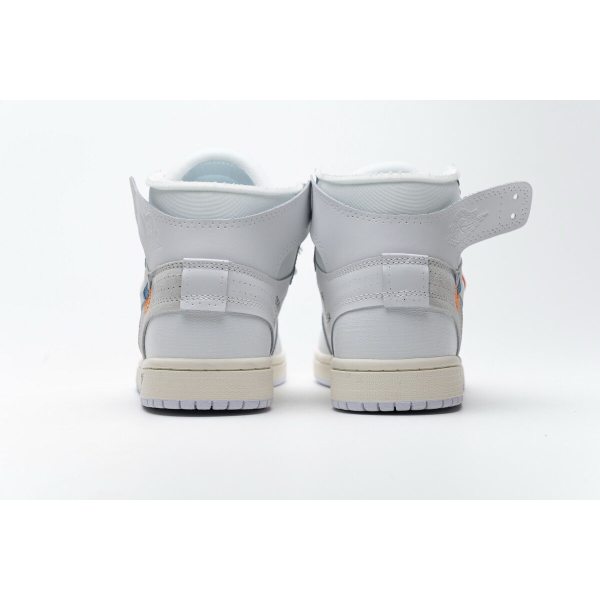 Fake Air Jordan 1 Retro High Off-White White AQ0818-100