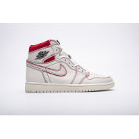 Fake Air Jordan 1 Retro High Phantom Gym Red  555088-160