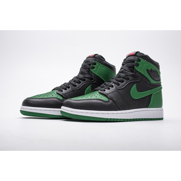 Fake Air Jordan 1 Retro High Pine Green Black (2020) 555088-030