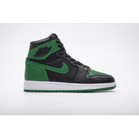 Fake Air Jordan 1 Retro High Pine Green Black (2020) 555088-030