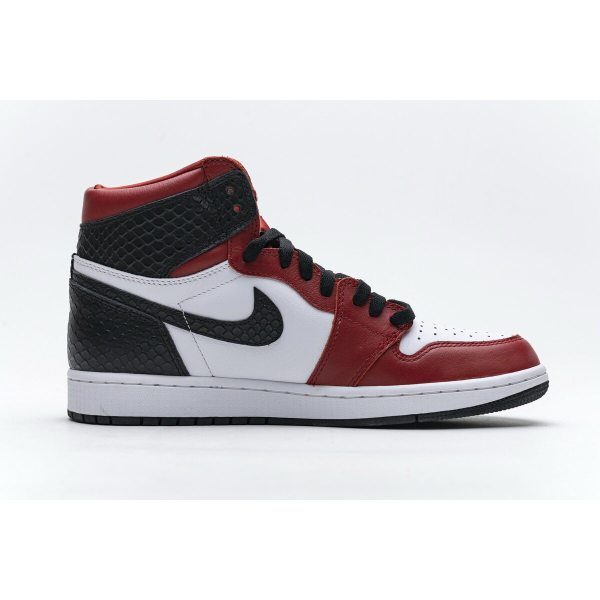 Fake Air Jordan 1 Retro High Satin Snake Chicago (W) CD0461-601