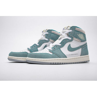 Fake Air Jordan 1 Retro High Turbo Green  555088-311