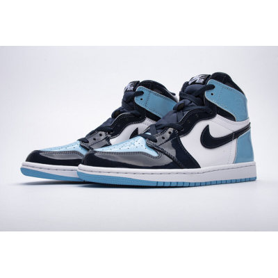 Fake Air Jordan 1 Retro High UNC Patent (W)  CD0461-401