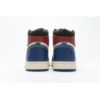 Fake Air Jordan 1 Retro High Union Los Angeles Blue Toe BV1300-146