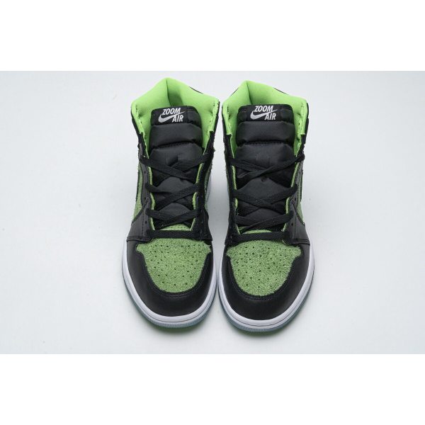 Fake Air Jordan 1 Retro High Zoom Zen Green  CK6637-002