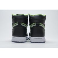 Fake Air Jordan 1 Retro High Zoom Zen Green  CK6637-002