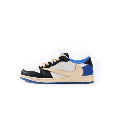 Fake Air Travis Scott x Fragment Design x Air Jordan 1 Low DM7866-140