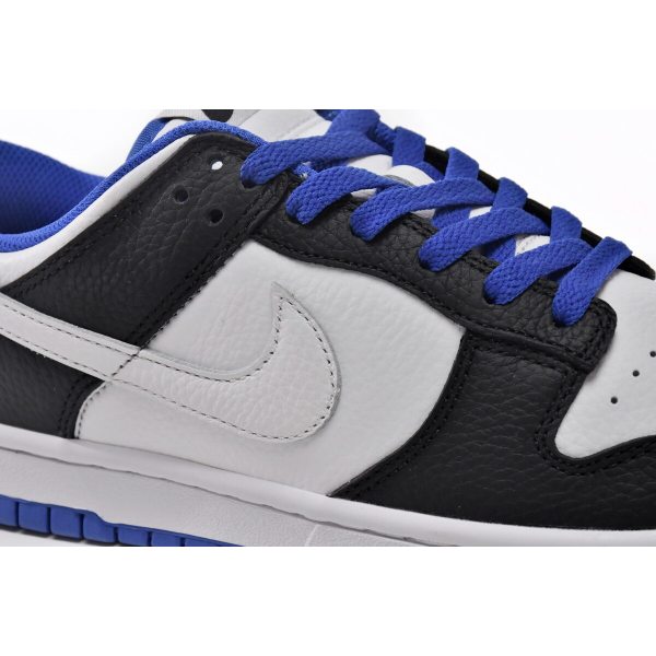 Fake Nike Dunk Low White Black Royal FD9064-110