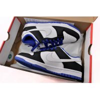 Fake Nike Dunk Low White Black Royal FD9064-110