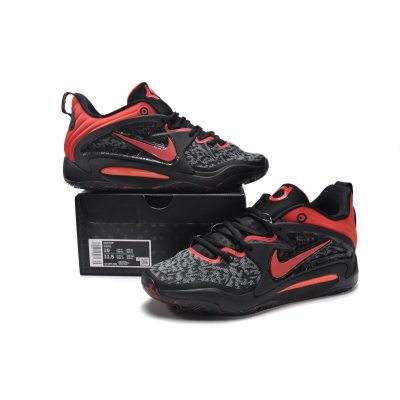 Fake Nike KD 15 EP Black Red DC1975-003