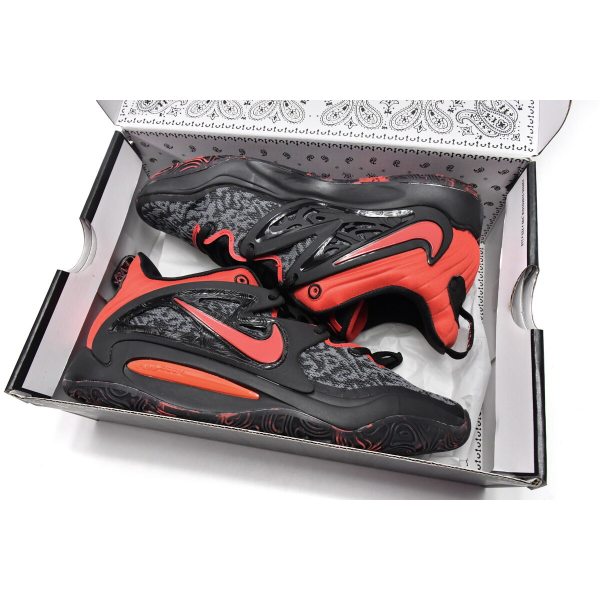 Fake Nike KD 15 EP Black Red DC1975-003