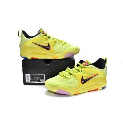 Fake Nike KD 15 EP Light Lemon Twist DM1054-700