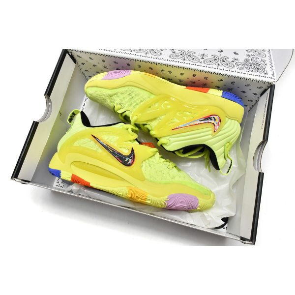 Fake Nike KD 15 EP Light Lemon Twist DM1054-700