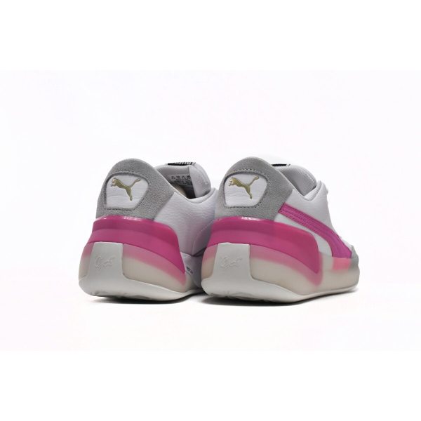 Fake Puma Clyde Hardwood Pink Glow 193663-03