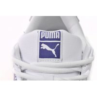 Fake Puma Clyde Hardwood White Blue Golden 193663-05