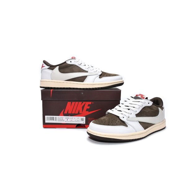 Fake Travis Scott x Air Jordan 1 Low OG &quot;Reverse Mocha” DM2508-586