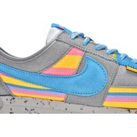 Fake Union LA x Nike Cortez Blue Pink Yellow Grey DR1413-002