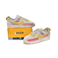 Fake Union LA x Nike Cortez Grey Fog Lemon Frost DR1413-100