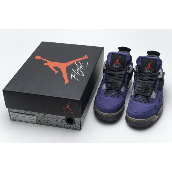 Travis Scott x Fake Air Jordan 4 Retro Purple AJ4-766302