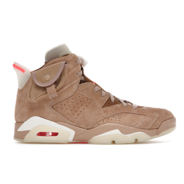 Travis Scott x Fake Air Jordan 6 British Khaki DH0690-200