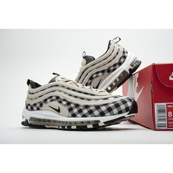 Fake Nike Air Max 97 Plaid Light Cream 312834-201