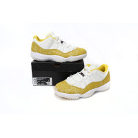 Fake Air Jordan 11 Retro Low WMNS “Yellow Snakeskin AH7860-107