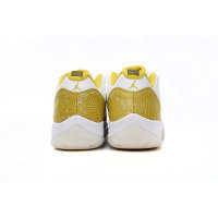 Fake Air Jordan 11 Retro Low WMNS “Yellow Snakeskin AH7860-107