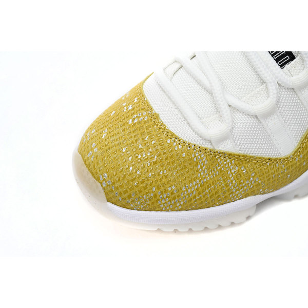 Fake Air Jordan 11 Retro Low WMNS “Yellow Snakeskin AH7860-107