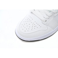 Fake Air Jordan 1 Low All-white Red 553560-164