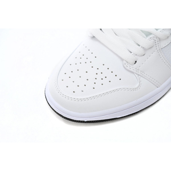 Fake Air Jordan 1 Low All-white Red 553560-164