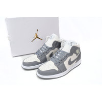 Fake Air Jordan 1 White Soot BQ6472-115