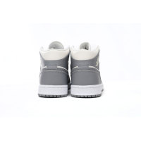 Fake Air Jordan 1 White Soot BQ6472-115