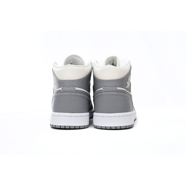 Fake Air Jordan 1 White Soot BQ6472-115