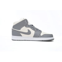 Fake Air Jordan 1 White Soot BQ6472-115