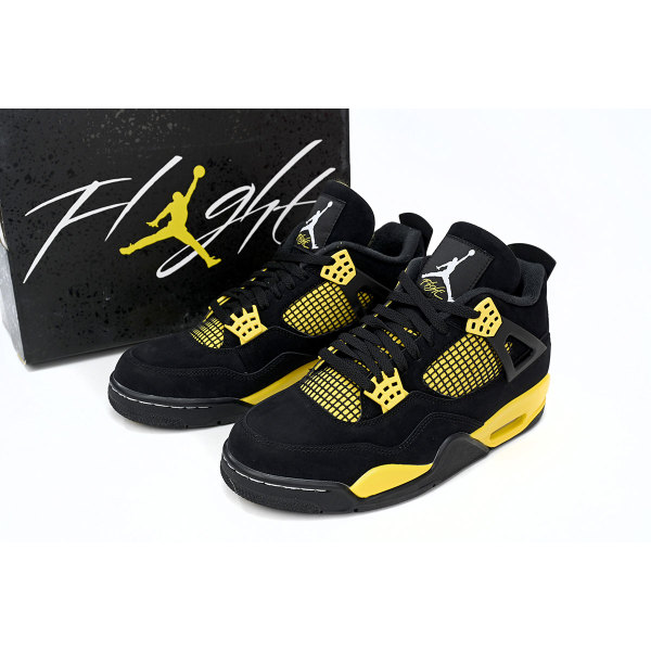 Fake Air Jordan 4 Thunder 308497-106