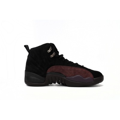 Fake A Ma Maniére x Air Jordan 12 Black Wine Red DV6989-001