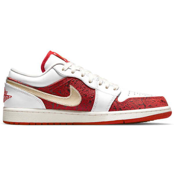 Fake AIR JORDAN 1 LOW SE 'SPADES' DJ5185-100