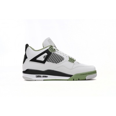 Fake Air Jordan 4 WMNS “Oil Green”Seafoam (W) AQ9129-103